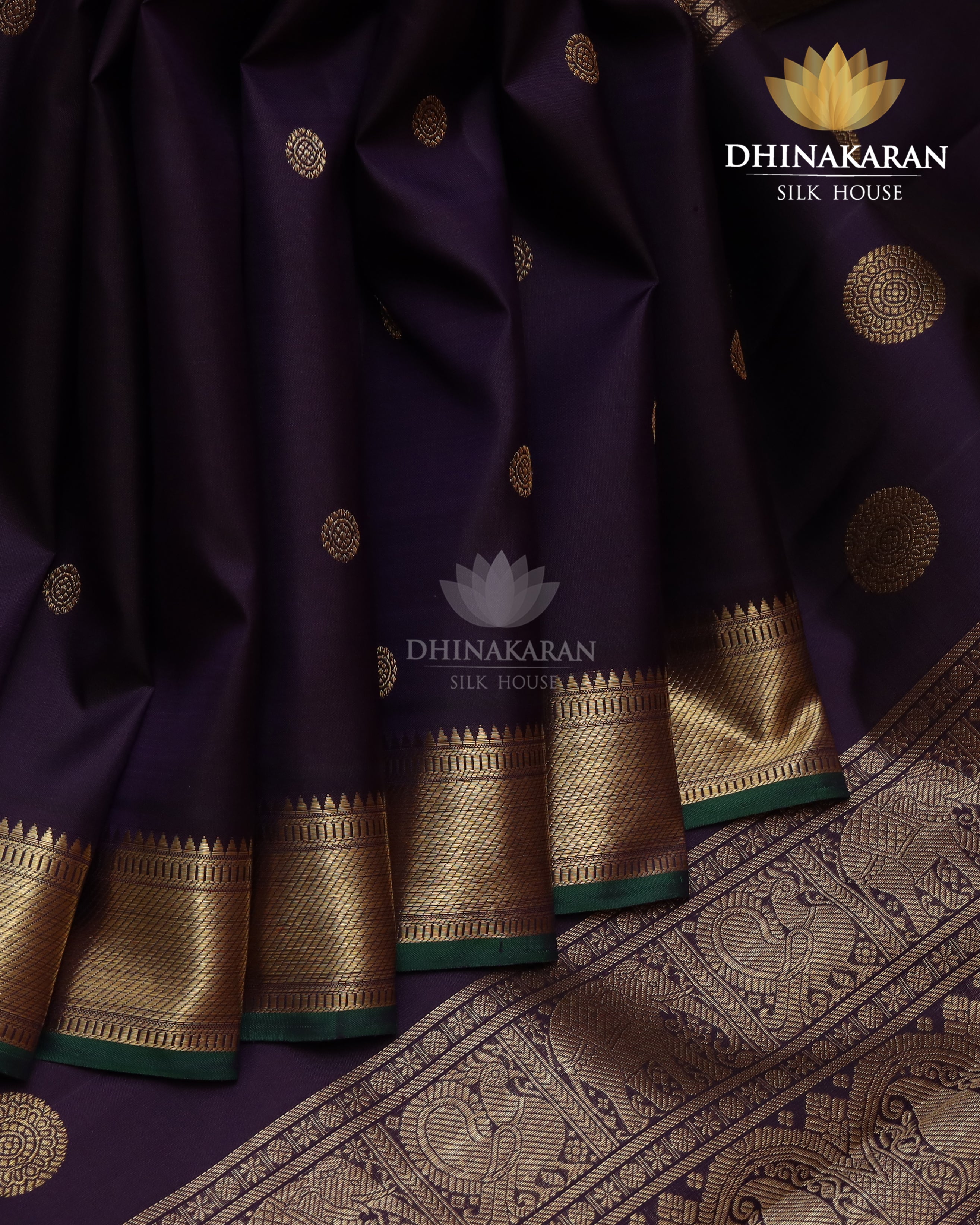 Deep Purple Kanjivaram-sau2746