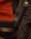 Burnt Orange Kanjivaram-sau2774