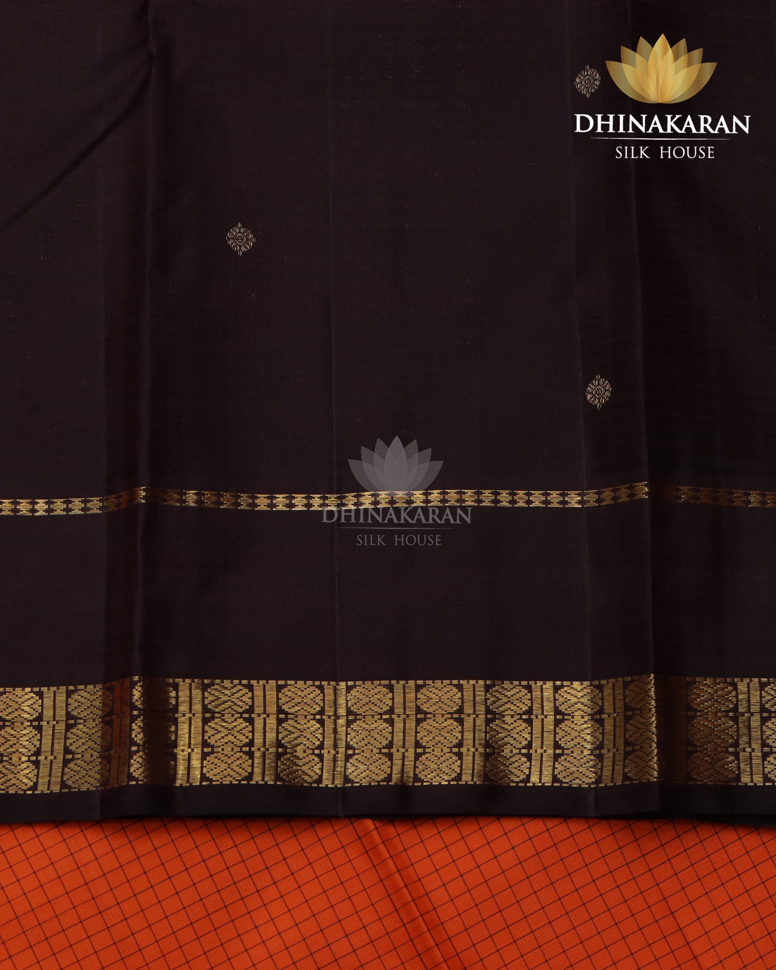 Burnt Orange Kanjivaram-sau2774
