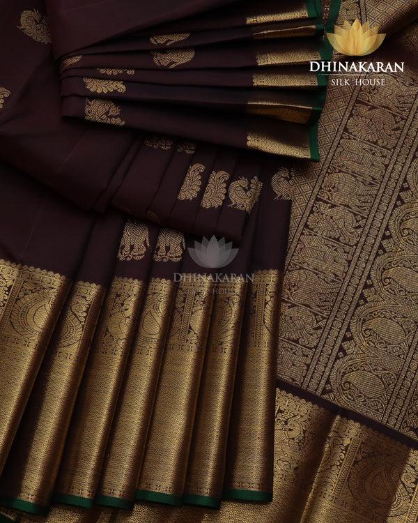 Kanchana Brown Kanjivaram-sau2958