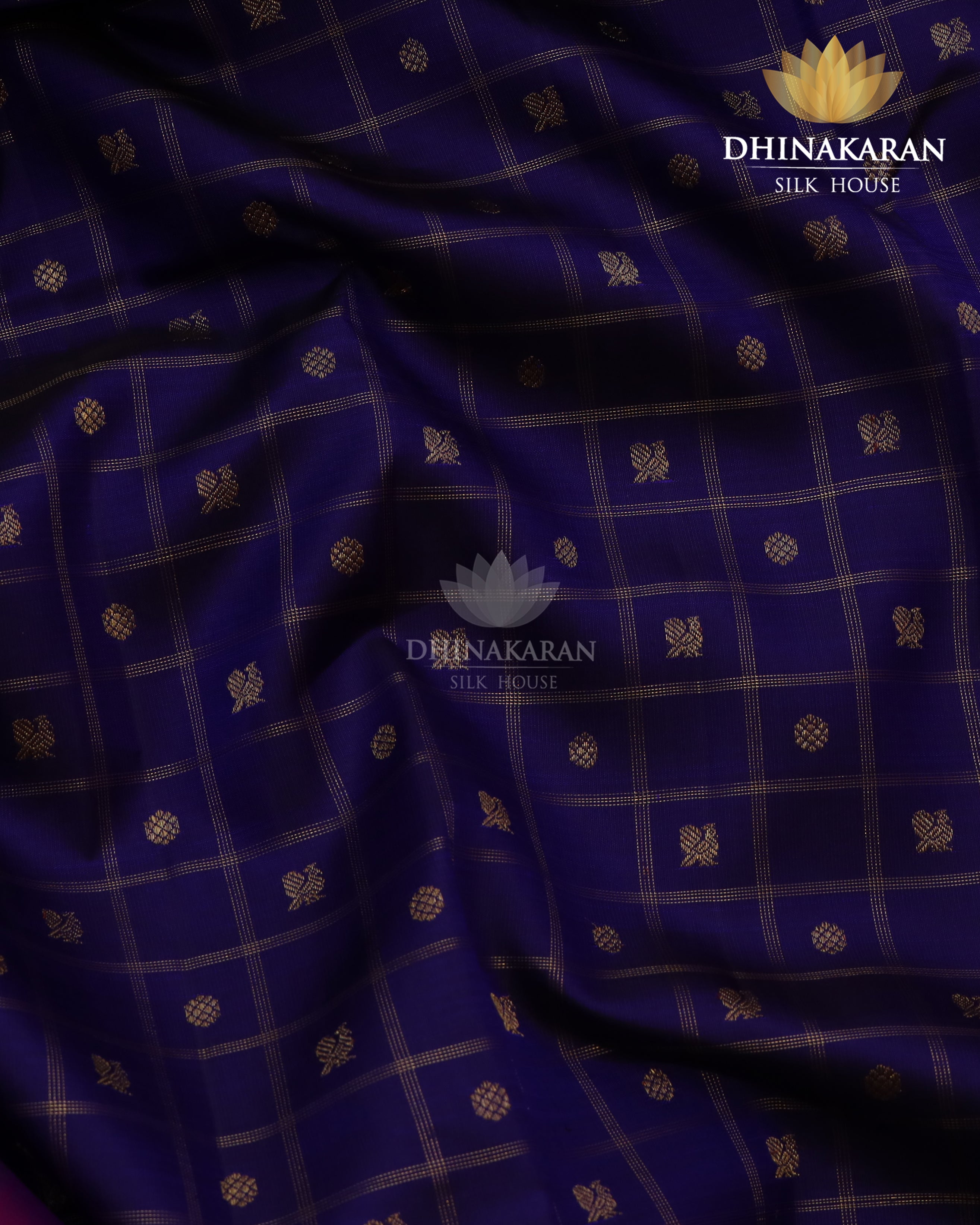 Purple Kattam Butta Kanjivaram-sau4168
