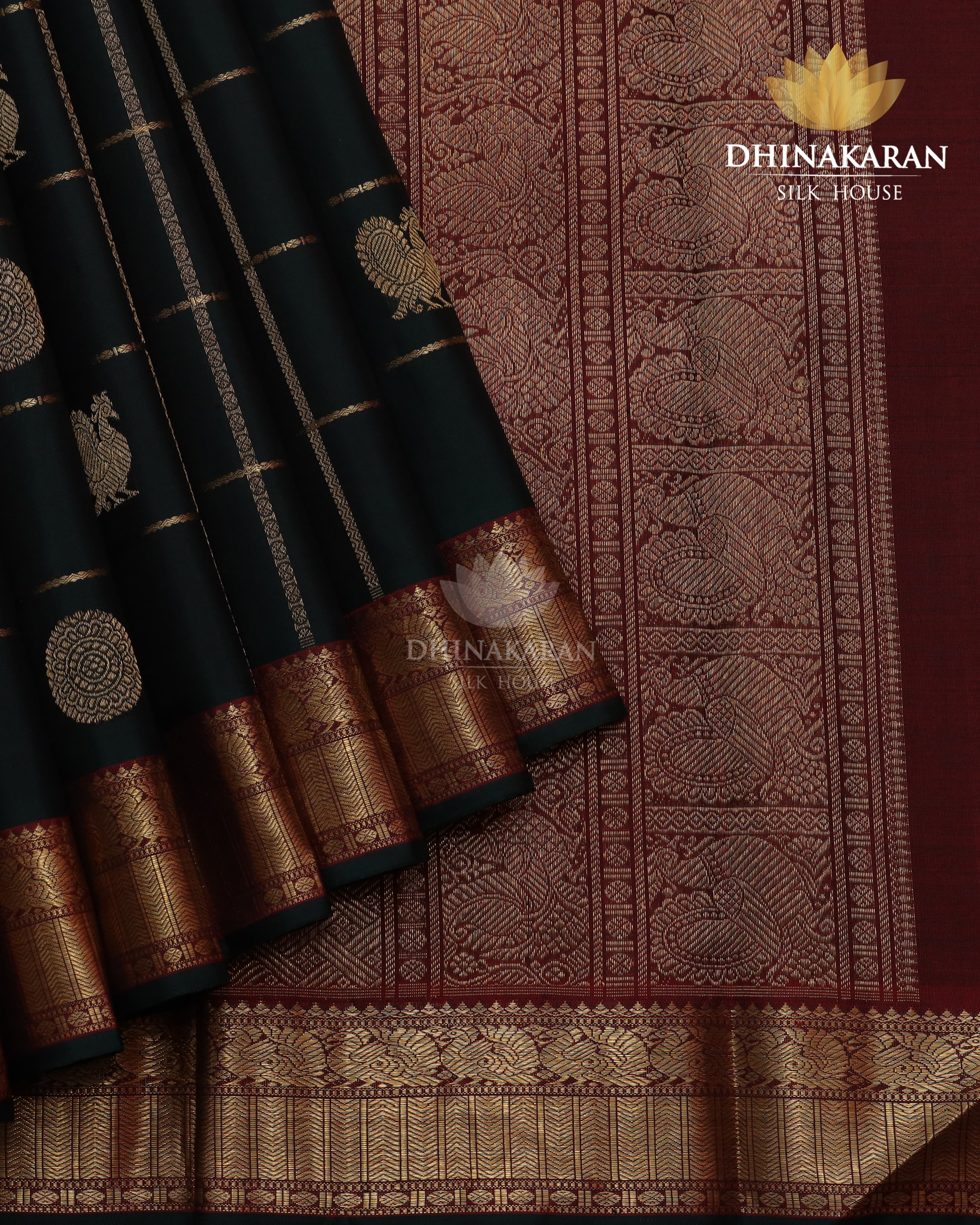 Forest Green Kanjivaram-sau2784