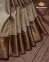 Beige Korvai Kanjivaram-sau4172