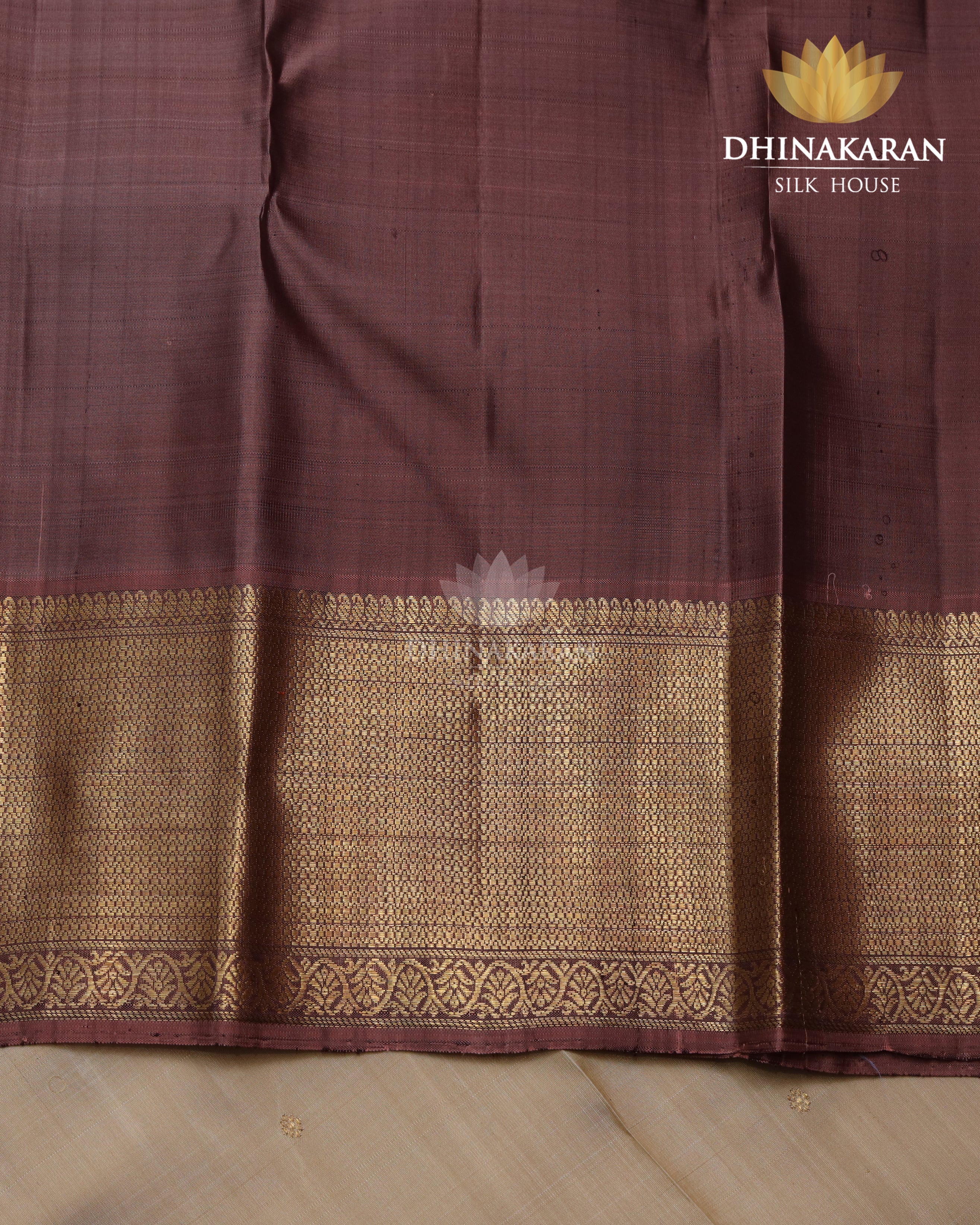 Beige Korvai Kanjivaram-sau4172