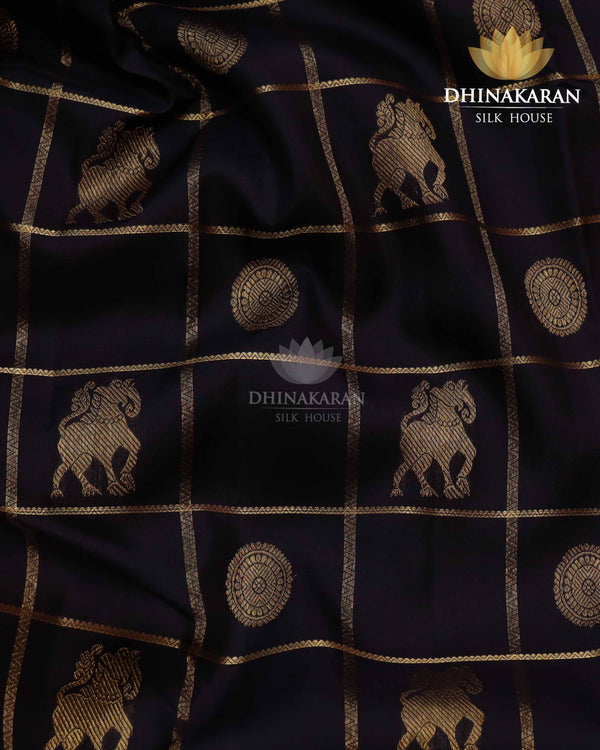 Snuff Brown Kanjivaram-sau2798
