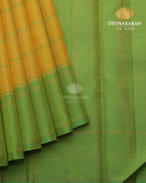 Lemon Yellow Kanjivaram-sar2322