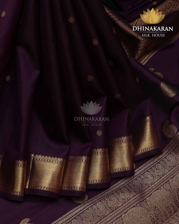 Wine Colour Kanjivaram-sau2800