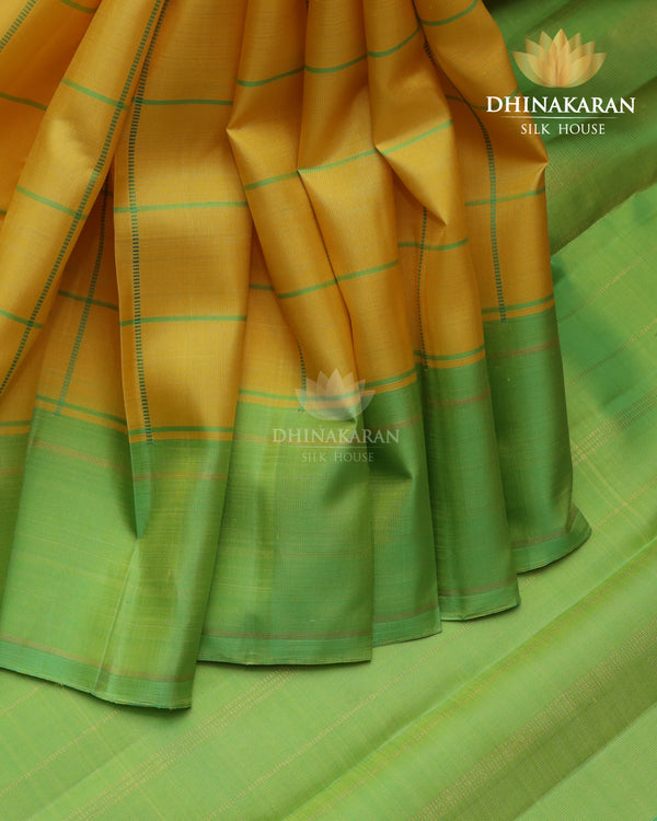 Lemon Yellow Kanjivaram-sar2322