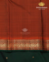 Bottle Green Kanjivaram-sau3074