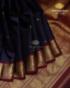 Navy Blue Kanjivaram-sau4076