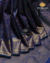 Peacock Colour Brocade Kanjivaram-sv424