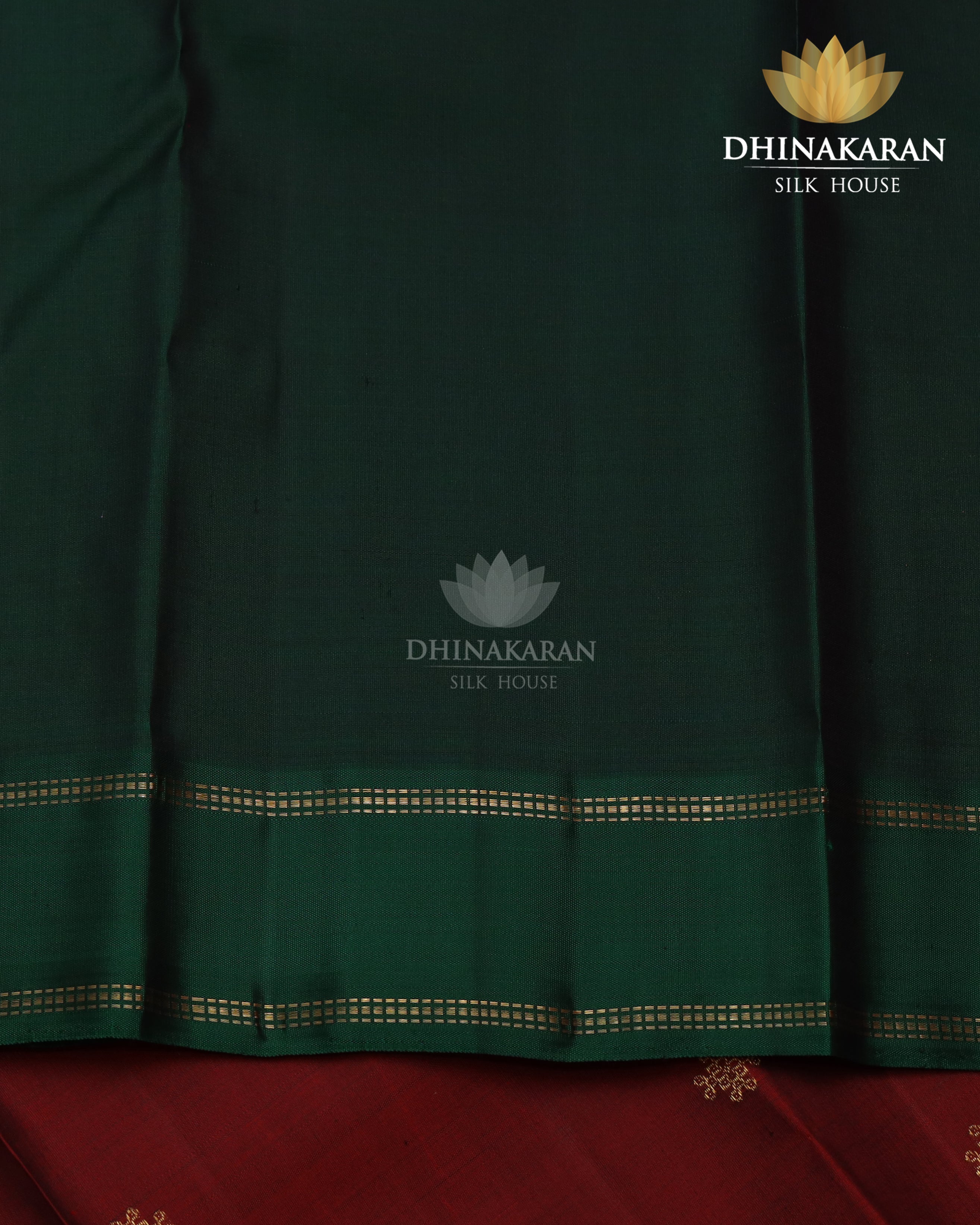 Kolam Butta Kanjivaram-sar3076