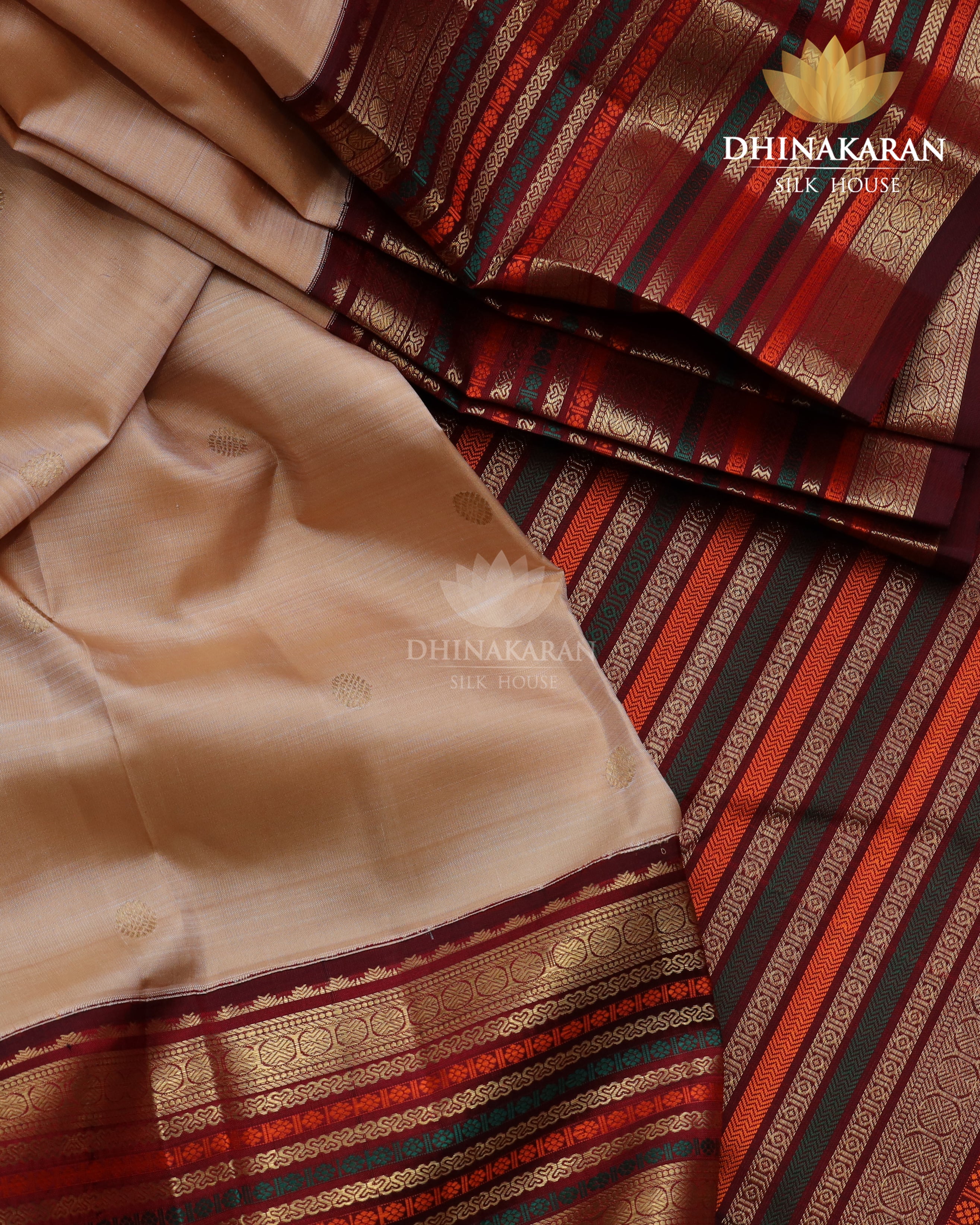 Beige Kanjivaram-sau4106