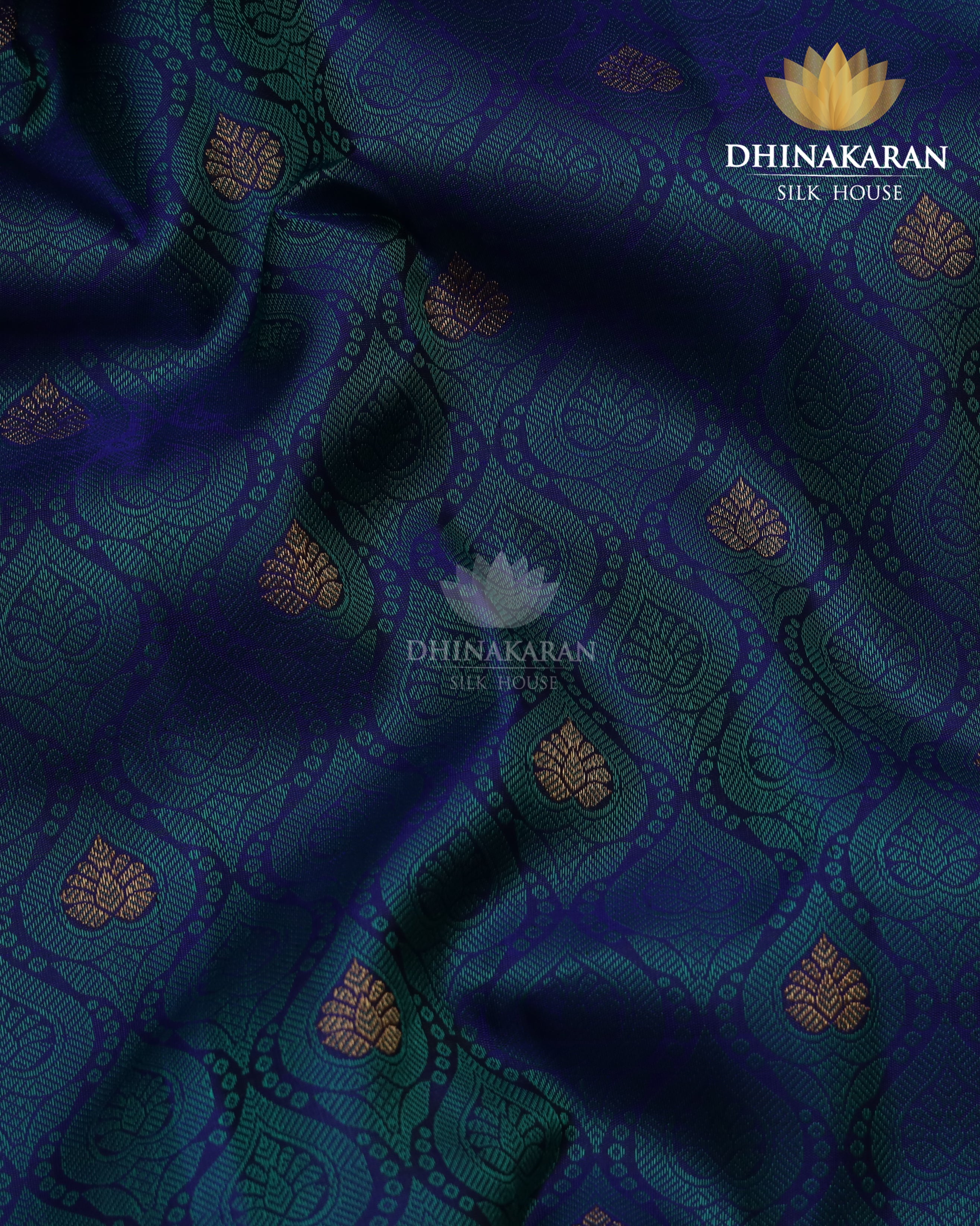 Peacock Colour Kanjivaram-sau2520