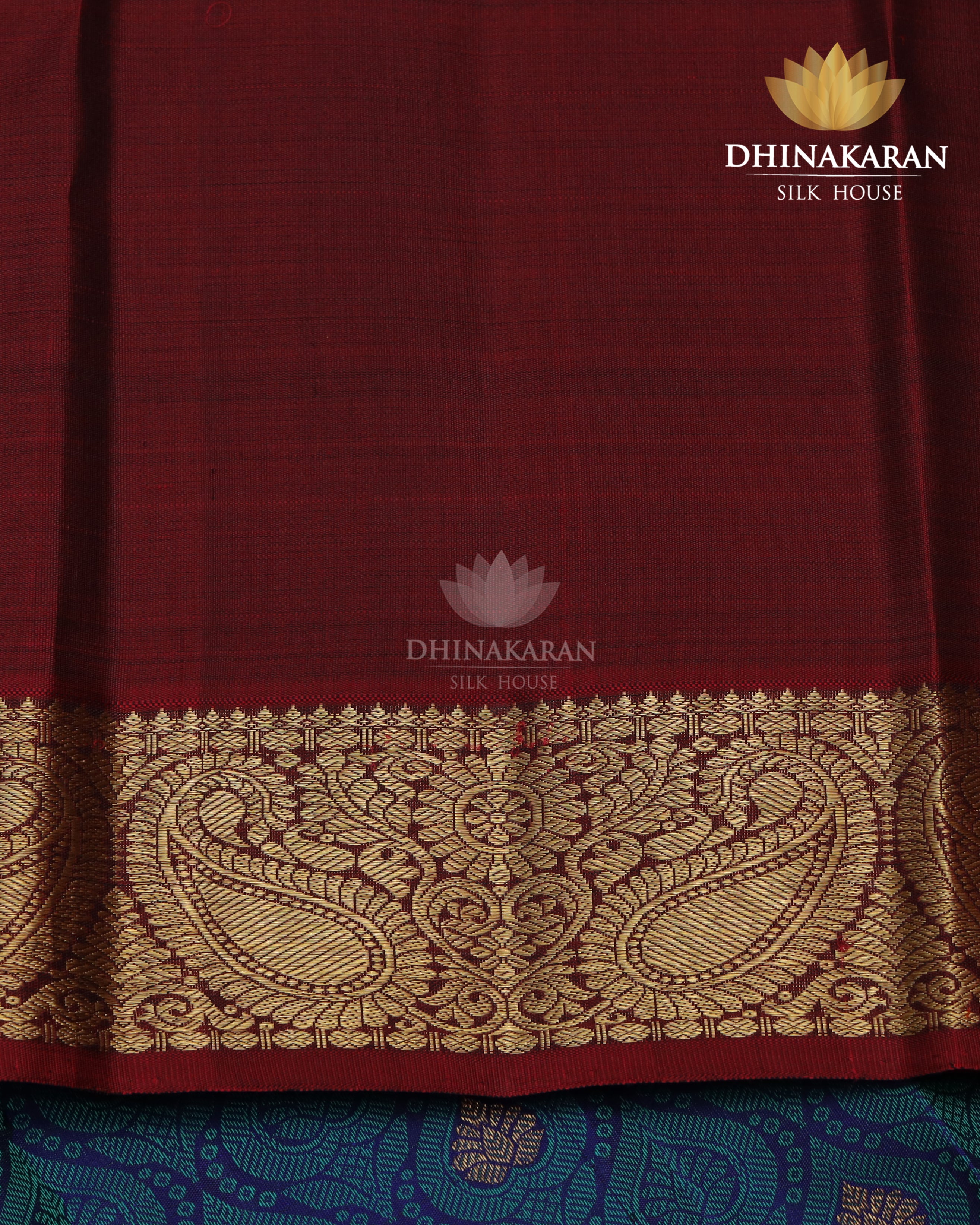 Peacock Colour Kanjivaram-sau2520
