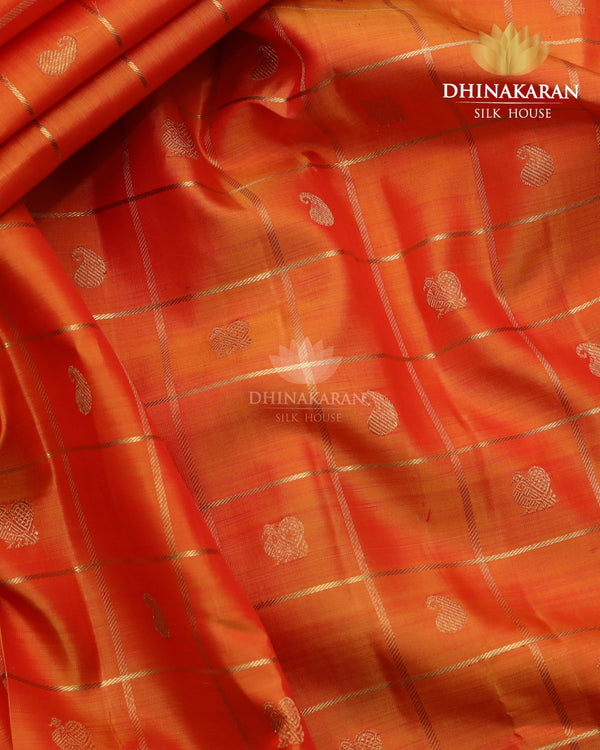 Korvai Kattam Butta Kanjivaram-sau3076