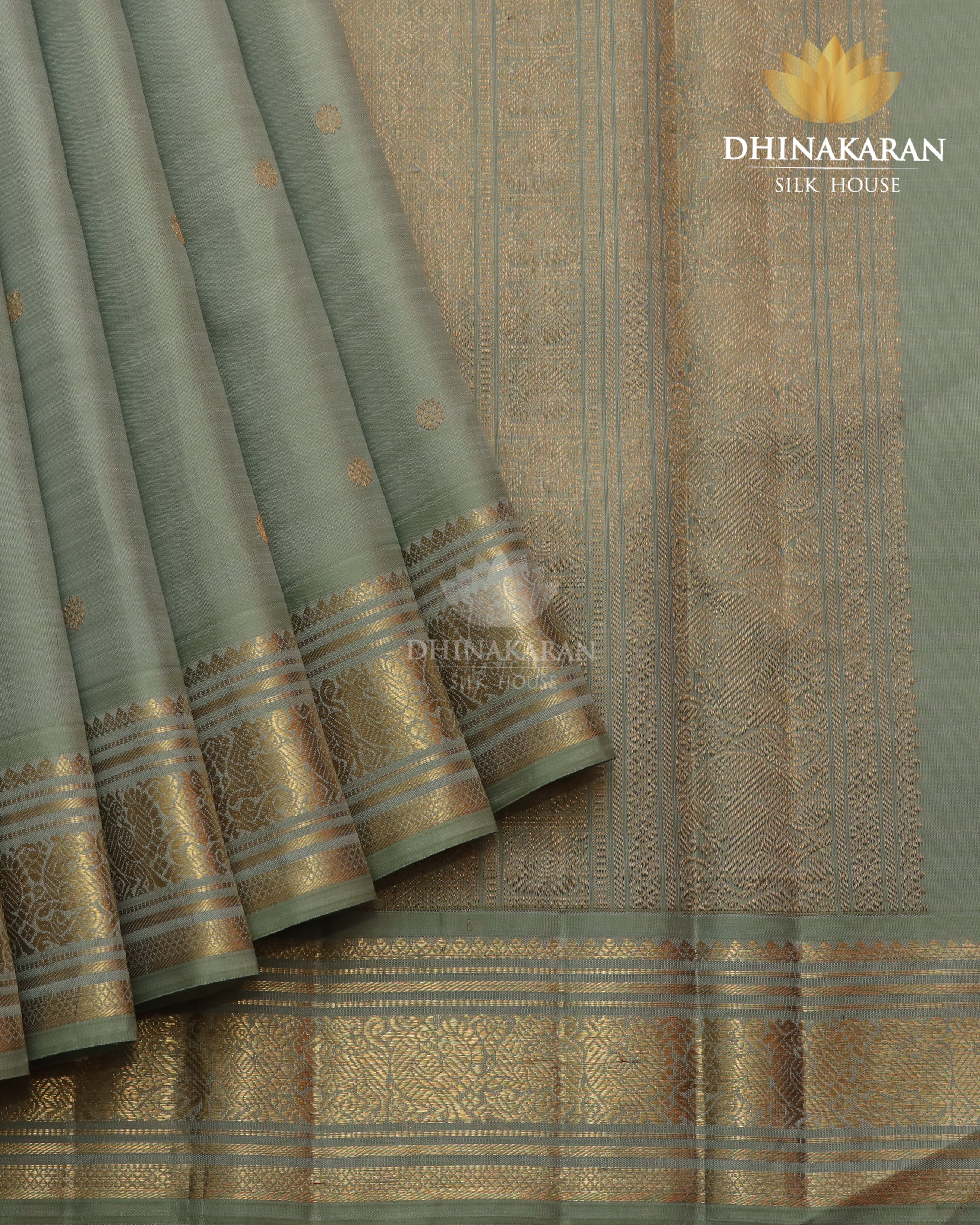 Sage Green Kanjivaram-sau4112
