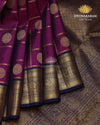 Brinjal Purple Kanjivaram-sau2516