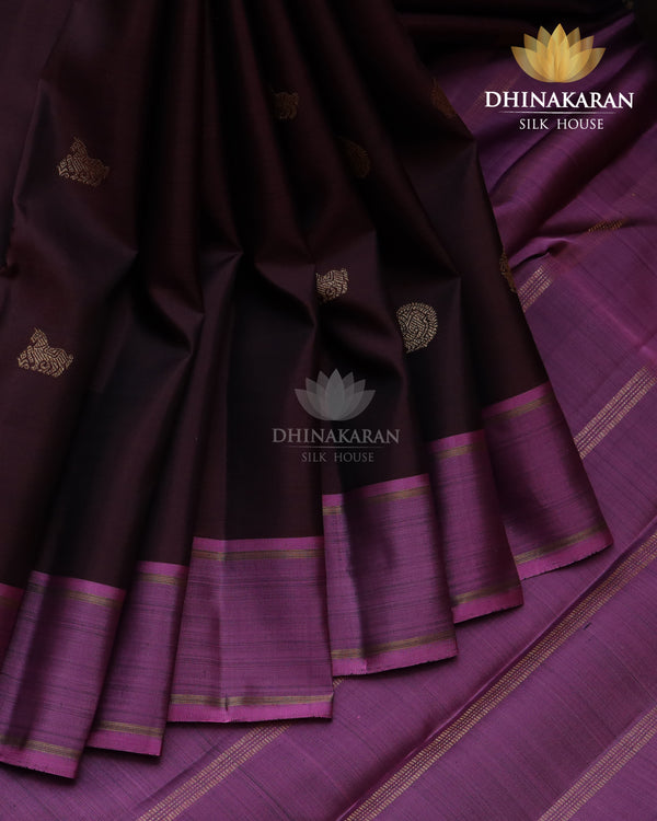 Coffee Brown Kanjivaram-sar4002