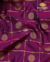 Brinjal Purple Kanjivaram-sau2516