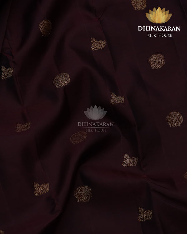 Coffee Brown Kanjivaram-sar4002