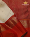 Cream Colour Kanjivaram-sau2572