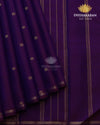 Purple Borderless Kanjivaram-sar3094