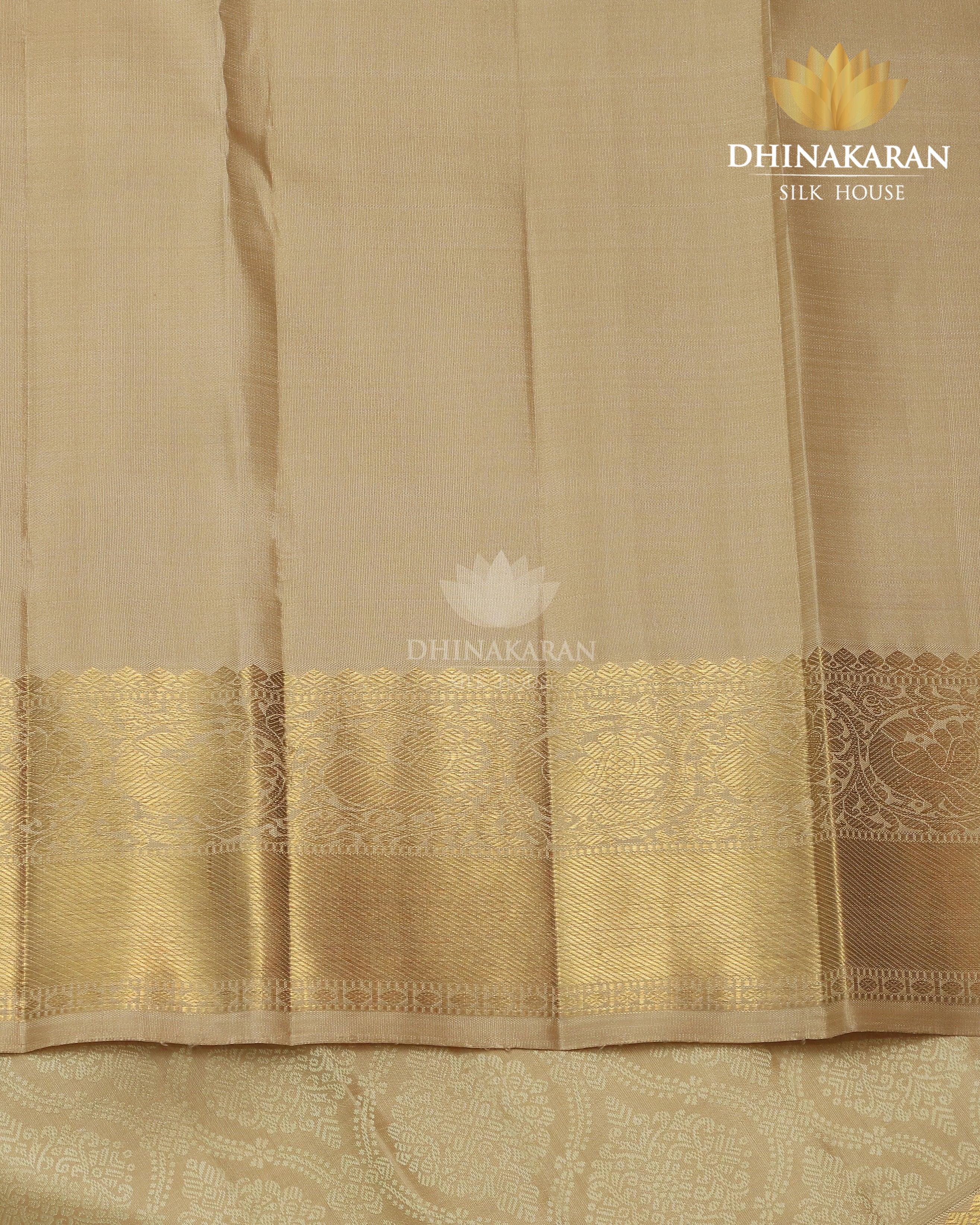 Beige Kanjivaram-sau956