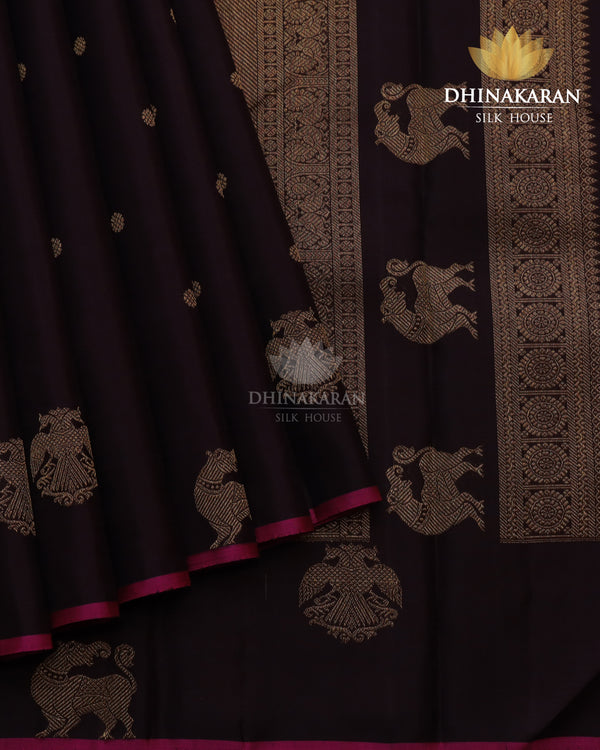 Coffee Brown Kanjivaram-sau2632