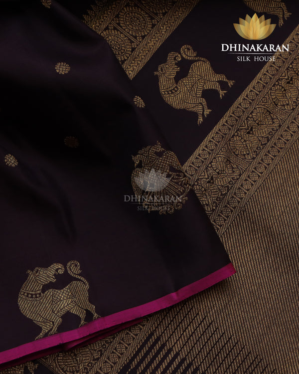 Coffee Brown Kanjivaram-sau2632