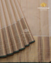 Ivory Brocade Kanjivaram-sv502