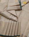 Ivory Brocade Kanjivaram-sv502