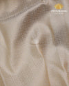 Ivory Brocade Kanjivaram-sv502