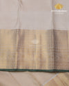 Ivory Brocade Kanjivaram-sv502