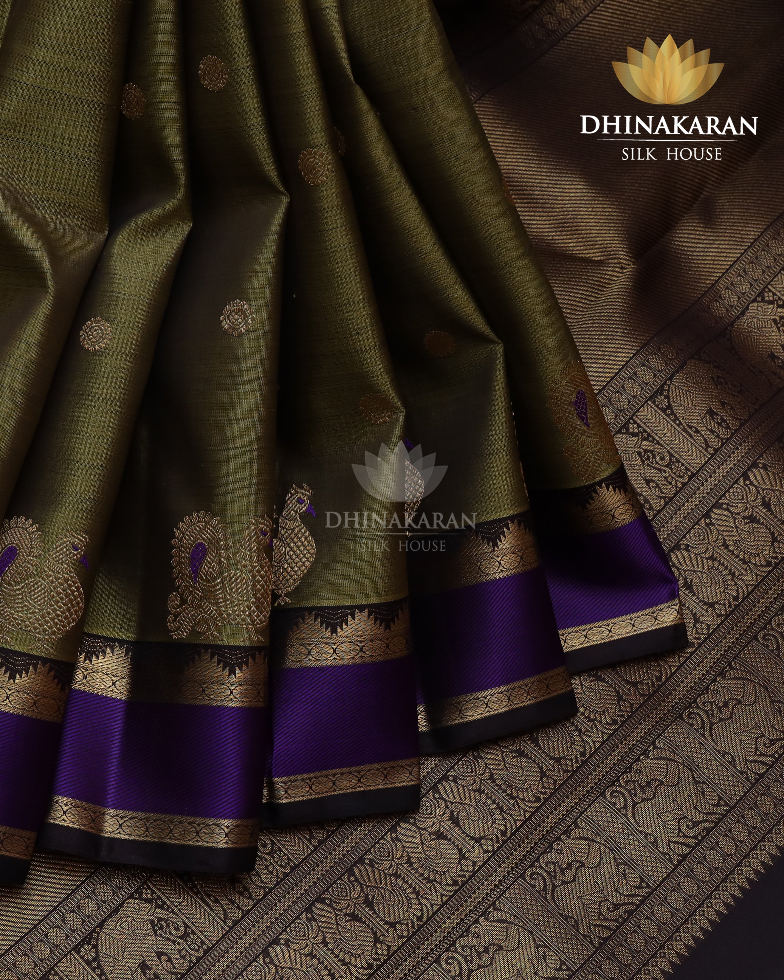 Olive Kanjivaram-sau2626
